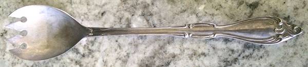 Old South II (Silverplate, 1949) Solid Salad Serving Fork