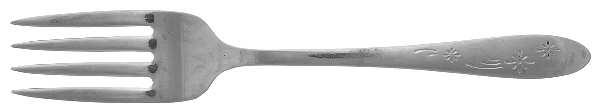 Old Winter (Stainless, Wm Rog) Individual Salad Fork