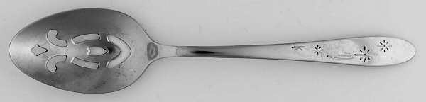 Old Winter (Stainless, Wm Rog) Pierced Tablespoon (Serving Spoon)