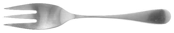 Omni (Stainless) Medium Solid Cold Meat Serving Fork