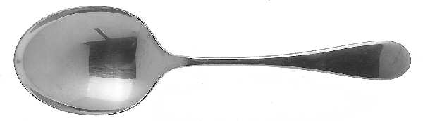 Omni (Stainless) Solid Smooth Casserole Spoon