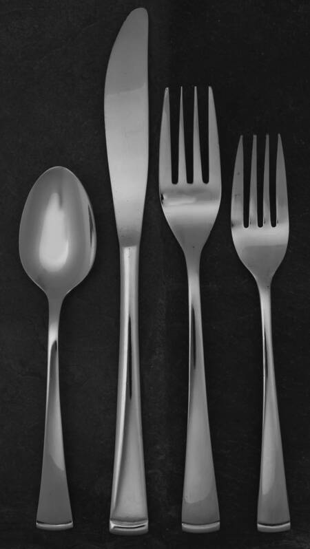 Ontario (Stainless) 4 Piece Place Setting
