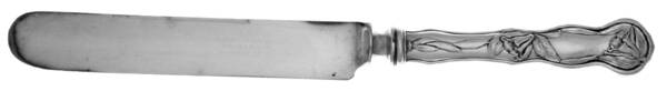 Orchid (Silverplate, 1903) Blunt Hollow Knife