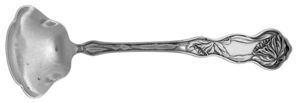 Orchid (Silverplate, 1903) Solid Piece Cream Ladle