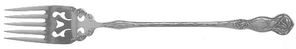 Orchid (Silverplate, 1903) Cake Serving Fork