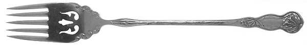 Orchid (Silverplate, 1903) Cake Serving Fork