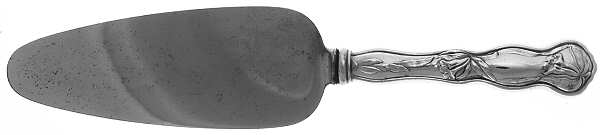 Orchid (Silverplate, 1903) Pie Server with Silverplate Blade