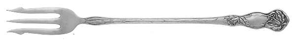 Orchid (Silverplate, 1903) Short Handle Pickle/Olive Fork
