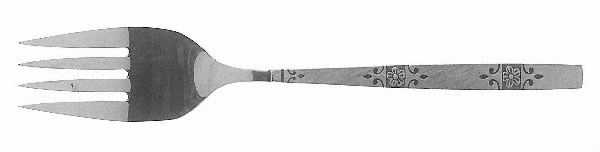 Orlando (Stainless) Medium Solid Cold Meat Serving Fork