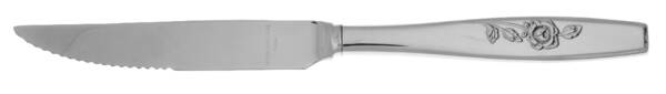 Our Rose (Stainless) Steak Knife Individual Hollow, Serrate HC