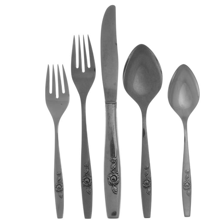 Our Rose (Stainless) 40 Piece Estate Set