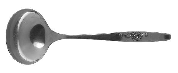 Our Rose (Stainless) Solid Gravy Ladle