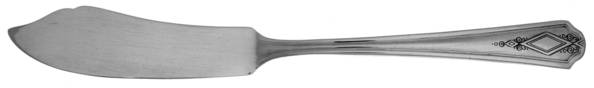 Oxford (Silverplate, 1931) Flat Handle Master Butter Knife