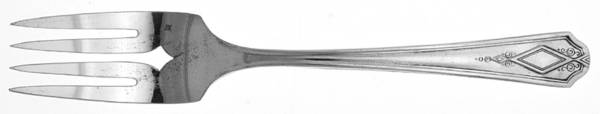 Oxford (Silverplate, 1931) Individual Salad Fork