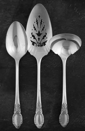 Park Lane-Chatelaine-Dowry (Silverplate) 3 Piece Completer Set