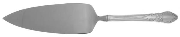 Park Lane-Chatelaine-Dowry (Silverplate) Pie Server with Serrated Stainless Blade HC