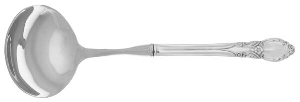 Park Lane-Chatelaine-Dowry (Silverplate) Gravy Ladle with No Spout Stainless Bowl HC