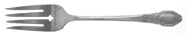 Park Lane-Chatelaine-Dowry (Silverplate) Individual Salad Fork