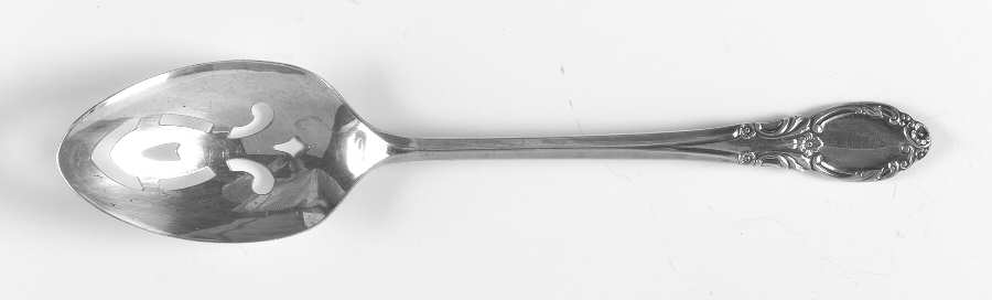 Park Lane-Chatelaine-Dowry (Silverplate) Pierced Tablespoon (Serving Spoon)
