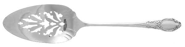 Park Lane-Chatelaine-Dowry (Silverplate) Solid Pierced Pie Server