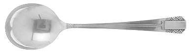 Park Lane (Silverplate, 1936) Round Bowl Soup Spoon (Gumbo)