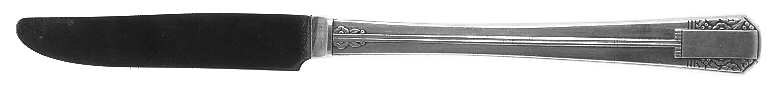 Park Lane (Silverplate, 1936) New French Hollow Grille Knife