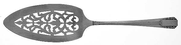 Park Lane (Silverplate, 1936) Solid Pierced Pie Server