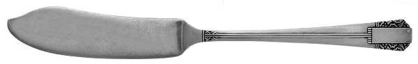 Park Lane (Silverplate, 1936) Flat Handle Master Butter Knife