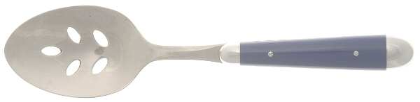 Palette-Cobalt Blue (Stainless) Pierced Tablespoon (Serving Spoon)