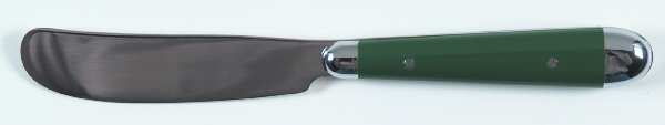 Palette-Hunter Green (Stainless) Butter Spreader/Master, Hollow Handle