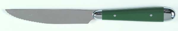 Palette-Hunter Green (Stainless) Individual Steak Knife Hollow Handle