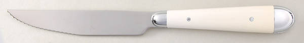 Palette-White (Stainless) Individual Steak Knife Hollow Handle
