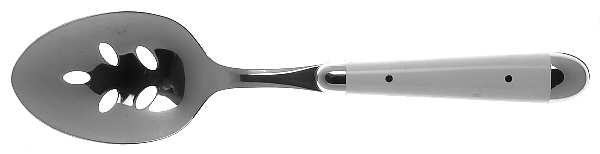 Palette-White (Stainless) Pierced Tablespoon (Serving Spoon)
