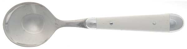 Palette-White (Stainless) Sugar Spoon