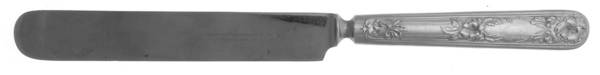 Pansy (Silverplate, 1914) Blunt Solid Knife