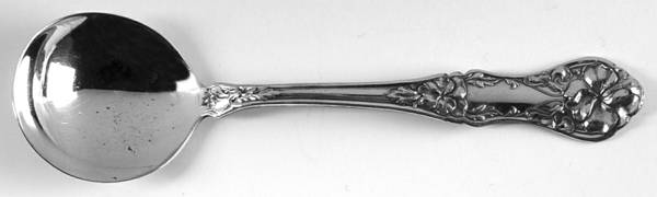 Pansy (Silverplate, 1914) Round Bowl Soup Spoon (Bouillon)
