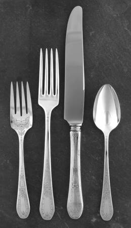 Paul Revere (Silverplate, 1927) 32  Piece Estate Set