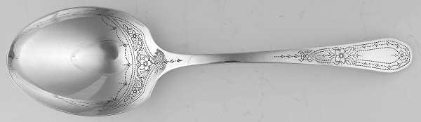 Paul Revere (Silverplate, 1927) Solid Smooth Casserole Spoon