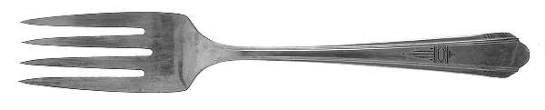 Paramount (Silverplate, 1933) Individual Salad Fork