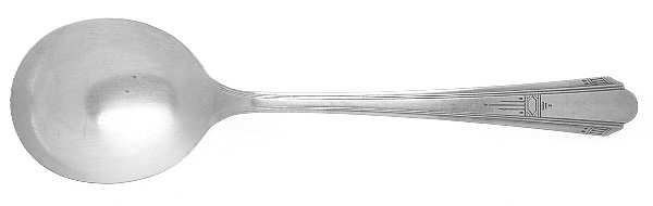 Paramount (Silverplate, 1933) Round Bowl Soup Spoon (Gumbo)