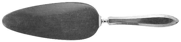 Patrician (Silverplate, 1914) Pie Server with Silverplate Blade