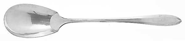 Patrician (Silverplate, 1914) Solid Salad Serving Spoon