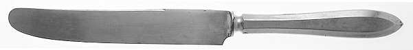 Patrician (Silverplate, 1914) New French Solid Knife with Bolster