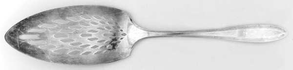 Patrician (Silverplate, 1914) Pierced Solid Pastry Server