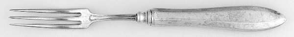 Patrician (Silverplate, 1914) Individual Steak Fork W/Silverplate Tines