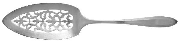 Patrician (Silverplate, 1914) Pierced Solid Pastry Server