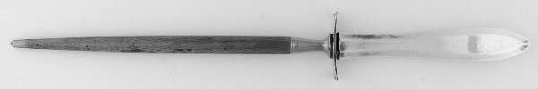 Patrician (Silverplate, 1914) Large Roast Steel Rod Knife Sharpener