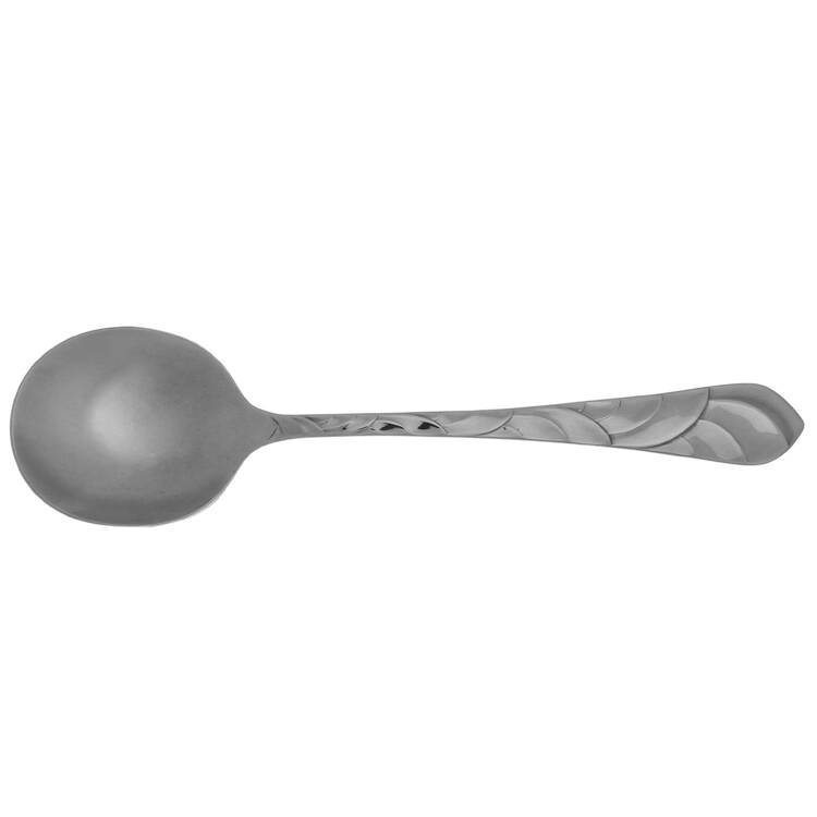 Pacific Tide (Stainless) Round Bowl Soup Spoon (Cream Soup) HC