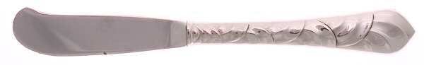 Pacific Tide (Stainless) Butter Spreader Hollow Hdl-Paddle/Stainless Blade