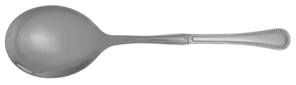 Patrician (Silverplate, 1975) Casserole Spoon with Smooth Stainless Bowl HC